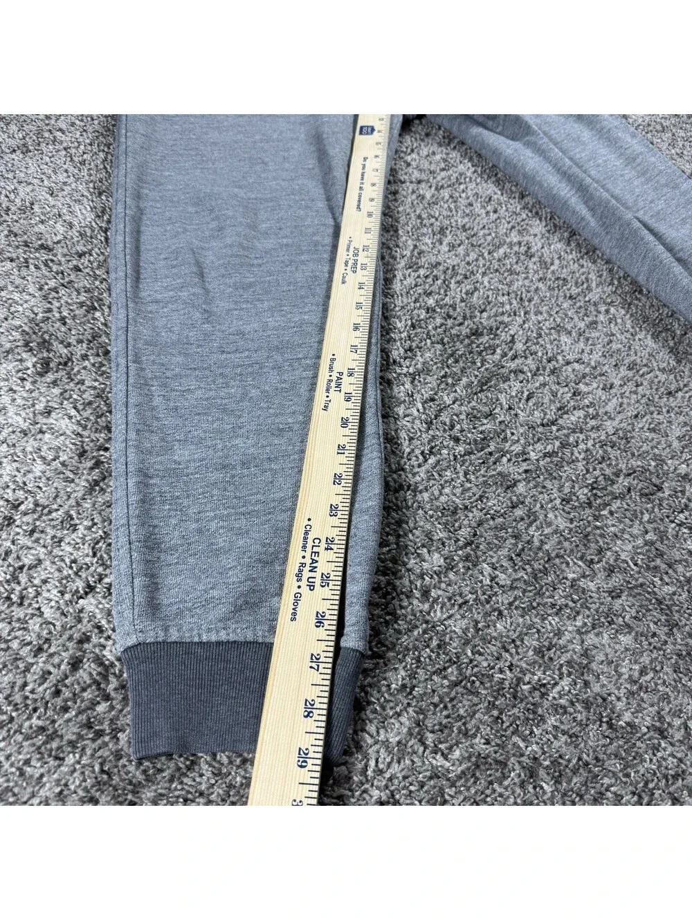 J Crew Sportswear Tapered Workout Jogger Sweatpants in Gray Colorway  Large